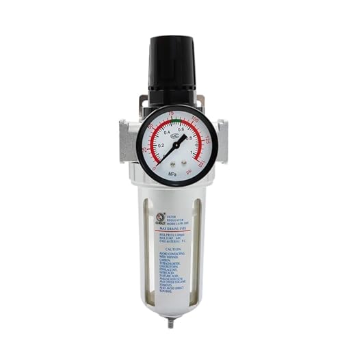 SFC200 1/4 SFC300 SFC400 1/2 Luftkompressor Filterregler Öl-Wasser-Abscheider-Falle Reglerventil Pneumatische Teile(SFC w PC 10mm,-400 (Copper core)) von LIHWQ