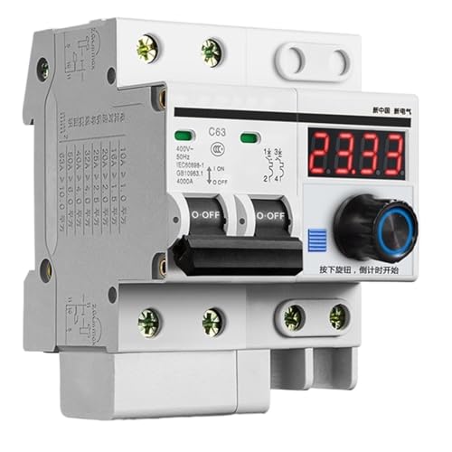 Stunden Zeitschaltuhr 63A 12000W Leitungsschutzschalter mit Zeitfunktion Countdown Leitungsschutzschalter mit Zeitfunktion Stunden Zeitschaltuhr 63A 12000W Leitungsschutzschalter mit Zeitfunktion Countdown Leitungsschutzschalter mit Zeitfunktion von LIHWQ