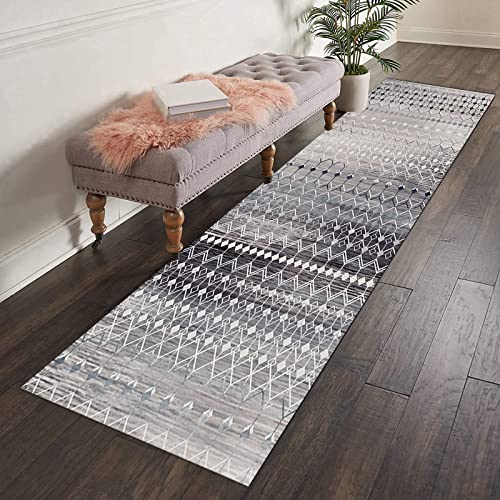 Teppiche Läufer für Flur Rutschfester Moderner Innendekor Teppich 50×70cm, Waschbar Meterware Schlafzimmer Korridor Polyester Teppich, Breite 60cm/ 80cm/100cm/ 120cm Teppiche Läufer für Flur Rutschfester Moderner Innendekor Teppich 50×70cm, Waschbar Meterware Schlafzimmer Korridor Polyester Teppich, Breite 60cm/ 80cm/100cm/ 120cm von LIHY