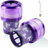 Staubsaugerzubehör, Filter geeignet für Dyson V11 Absolute Extra Pro, V11 Couple Driving Pets, V15 Detect ohne Staubsauger SV14 HEPA, waschbar und Staubsaugerzubehör, Filter geeignet für Dyson V11 Absolute Extra Pro, V11 Couple Driving Pets, V15 Detect ohne Staubsauger SV14 HEPA, waschbar und von LIIYIELA