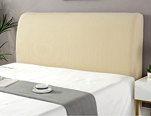 Bett-Kopfteil-Bezug für Doppelbett, King-Size-Bett, modernes Polar-Fleece, weiche Tasche, Bett-Kopfschutz, Schonbezug, C, 180 cm von LIJBN