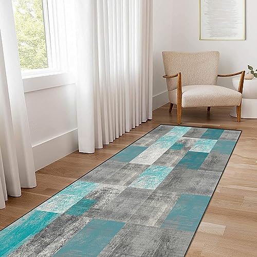 Teppich Läufer, Küchenläufe 110 x 120 cm rutschfest Waschbar Anti-Müdigkeit Küchenteppich Schöner Teppich Langen Läufer Erhältlich in vielen Größen für Flur & Korridor, H von LIJIAO
