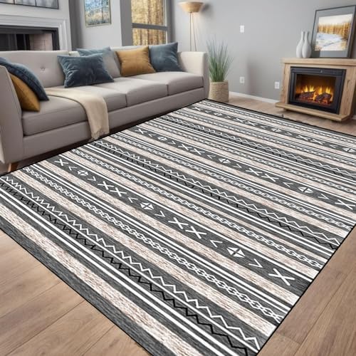 Teppich Läufer, Küchenmatte 90 x 300 cm rutschfest Waschbar Läufer Wohnzimmer Erhältlich in vielen Größen für Flur & Wohnraum, C von LIJIAO