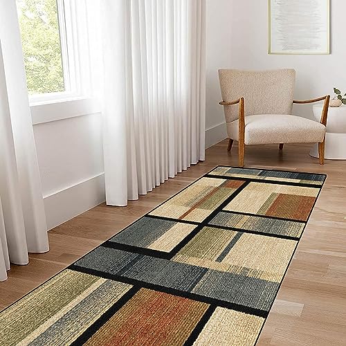 Teppich Läufer Flur Wohnzimmer 70 x 200 cm rutschfest & Antistatisch In- & Outdoor Teppich Teppichläufer auf Maß Erhältlich in vielen Größen für Flur & Wohnraum, D Teppich Läufer Flur Wohnzimmer 70 x 200 cm rutschfest & Antistatisch In- & Outdoor Teppich Teppichläufer auf Maß Erhältlich in vielen Größen für Flur & Wohnraum, D von LIJIAO