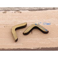 20Pcs 1" Bronze Ecken Ecke Dekorative Protector Metall Tipps Halterung Buch Dekoration von LIKEBAGS