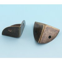 20mm Antike Ecken - 15Pcs Dekorative Bein Protector Geprägt Metall Ecke Tips Klammer Handtasche Handwerk von LIKEBAGS