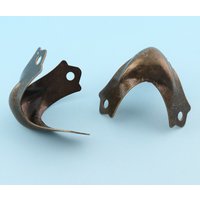 Antike Bronze Ecken - 8Pcs Dekorative Bein Ecke Protector Geprägt Metall Tips Halterung von LIKEBAGS