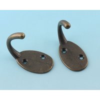 Bronze Wand Haken Antike Starke Mount Hut Vintage Kopf Forstwirtschaft Massive Messing Möbel Hardware von LIKEBAGS
