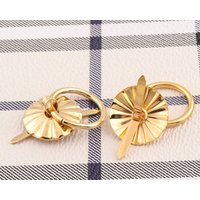 Golden Ring Pull Dresser-16mm-Box Cabinet Drop Dekorative Vintage Möbel Metall Knob Mit Zwei Prong 6 Sätze von LIKEBAGS