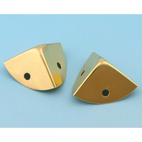 Goldene Ecken - 8Pcs Dekorative Bein Ecke Protector Metall Tips Halterung Größe Mit 25mm/28mm von LIKEBAGS