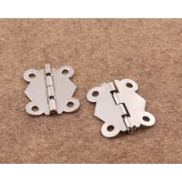 Schrank Scharniere Silber 30 25 Box Mini Dekorative Holz Scharnier Hardware 8 Stück Schrank Scharniere Silber 30 25 Box Mini Dekorative Holz Scharnier Hardware 8 Stück von LIKEBAGS