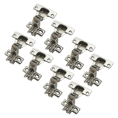 LIKERAINY 95 Grad Innenanschlag Rahmen Scharnier 35mm Mini-Scharnier für Schranktür Kurzes Scharniere für Küchenschrank Kleiderschrank Möbel 8 Stück LIKERAINY 95 Grad Innenanschlag Rahmen Scharnier 35mm Mini-Scharnier für Schranktür Kurzes Scharniere für Küchenschrank Kleiderschrank Möbel 8 Stück von LIKERAINY