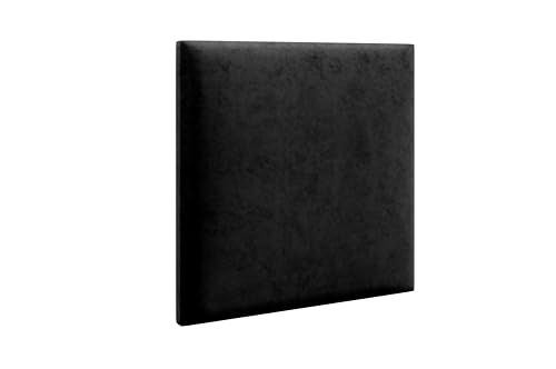 LIKMA Wandkissen Stoff Polsterpaneel Schwarz 50x50 cm Gepolstert Wandkissen Bett Polsterpaneel Wandpolster Wandschutz Polstert Paneel Lendekissen Modernes Kopfteil Kopfenden Stoff: Riviera 100 LIKMA Wandkissen Stoff Polsterpaneel Schwarz 50x50 cm Gepolstert Wandkissen Bett Polsterpaneel Wandpolster Wandschutz Polstert Paneel Lendekissen Modernes Kopfteil Kopfenden Stoff: Riviera 100 von LIKMA