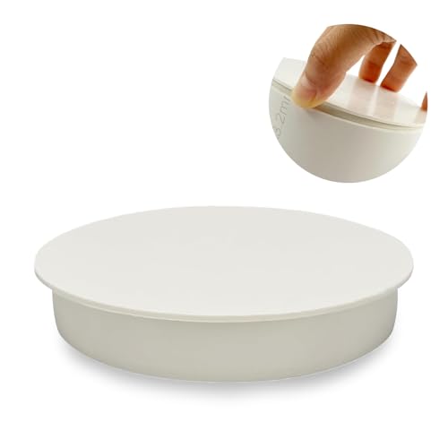 Lüftungsrohr Abdeckung für Muffenstopfen,Rohr Deckel 100mm,PVC Abdeckkappe,Abwasserrohr Deckel Endkapp,Geeignet für Abflussrohre und Abwasserrohre (Weiß) von LILELIG