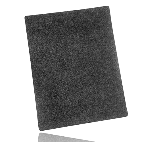 LILENO HOME Grill u. BBQ Matte 100 x 120 cm (Anthrazit) - als perfekte bodenschutz Unterlage für Gas u. Holzkohlegrill - Grillunterlage Bodenschutzmatte für Familien-Grillabend auf der Terrasse von LILENO HOME