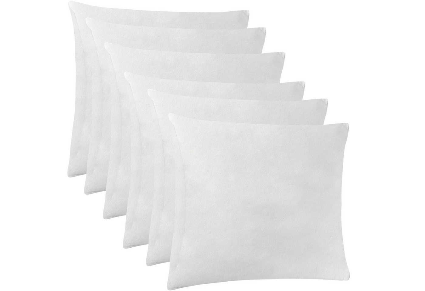 LILENO HOME Kissenfüllung Vlieskissen in verschiedenen Größen - Made in Germany, 6er Set Kissenfüllung 30x30 cm, waschbar - 40°C, allergikerfreundlich LILENO HOME Kissenfüllung Vlieskissen in verschiedenen Größen - Made in Germany, 6er Set Kissenfüllung 30x30 cm, waschbar - 40°C, allergikerfreundlich von LILENO HOME