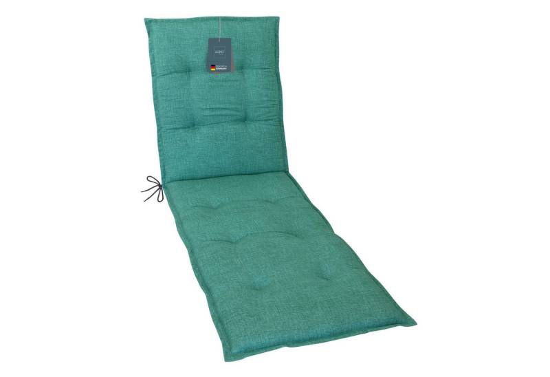 LILENO HOME Liegenauflage perfekt für Strandliege, Sonnenliege Auflage, Gartenliege Auflage, (1er Set), Polster Auflage für Rollliegen Türkisgrün, Sitzpolster von LILENO HOME