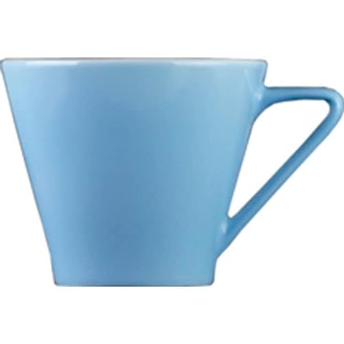 Lilien »Daisy« Lasurblau Kaffee-Obere hoch, Inhalt: 0,18 Liter, Höhe: 73 mm, 6 Stück von LILIEN AUSTRIA GMBH