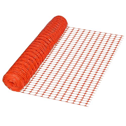 LILIIN 1x50m Absperrzaun aus Kunststoff Bauzaun, Warnzaun Auffangnetz Begrenzungszaun Wildzaun Sicherheitsnetz Gartennetz Hühnerzaun Baustellnetz, Orange LILIIN 1x50m Absperrzaun aus Kunststoff Bauzaun, Warnzaun Auffangnetz Begrenzungszaun Wildzaun Sicherheitsnetz Gartennetz Hühnerzaun Baustellnetz, Orange von LILIIN