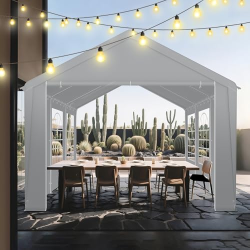 LILIIN 3x6M Pavillon Partyzelt Gartenpavillon Seitenteilen, Gartenzelt Festzelt aus Verzinkte Stahlgestänge & PE-Plane, UV-Schutz & Wasserdicht, für Party, Marktstand, Garten Outdoor Camping, Grau LILIIN 3x6M Pavillon Partyzelt Gartenpavillon Seitenteilen, Gartenzelt Festzelt aus Verzinkte Stahlgestänge & PE-Plane, UV-Schutz & Wasserdicht, für Party, Marktstand, Garten Outdoor Camping, Grau von LILIIN
