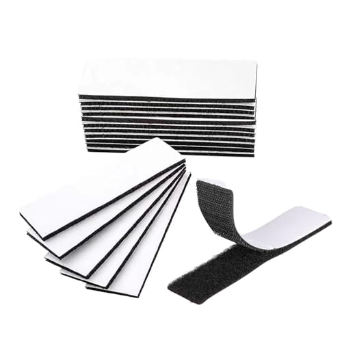 12 Stück Klettband Selbstklebend,Extra Stark Klett Doppelseitiges Klettverschluss,Schwarz Doppelseitig Velcro Tape Klebeband Breit Selbstklebendes Klebepad,Klettbänder für Wand/Fenster/Gläfer/tür 12 Stück Klettband Selbstklebend,Extra Stark Klett Doppelseitiges Klettverschluss,Schwarz Doppelseitig Velcro Tape Klebeband Breit Selbstklebendes Klebepad,Klettbänder für Wand/Fenster/Gläfer/tür von LILIKAI