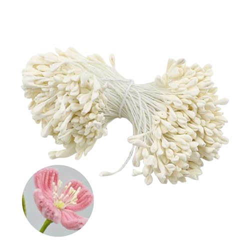 350 Pcs Pfeifenreiniger Blumen,Staubblatt Milchig Weiß Basteln Pfeifenputzer Zum Blumenstrauß Set,Mit Zwei Perlen Köpfen 3MM,Tulpe Flower Stamens Accessories,für Bastel Bouquet,Diy Handwerksprojekt 350 Pcs Pfeifenreiniger Blumen,Staubblatt Milchig Weiß Basteln Pfeifenputzer Zum Blumenstrauß Set,Mit Zwei Perlen Köpfen 3MM,Tulpe Flower Stamens Accessories,für Bastel Bouquet,Diy Handwerksprojekt von LILIKAI
