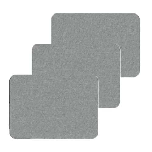 3Stück Flicken Selbstklebend Stoff,Leinen Patch Selbstklebende,Reparaturset Textil Kleber,Aufkleber Klebeband Patches Textilkleber,Quick Reparaturflicken Wasserdicht,für Kleidung Autositz (Grau) von LILIKAI