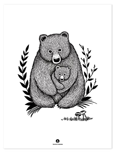 LILIPINSO Poster, 30 x 40 cm, Bärenfamilie LILIPINSO Poster, 30 x 40 cm, Bärenfamilie von LILIPINSO