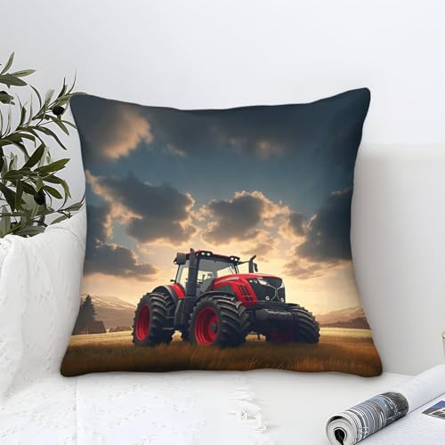 LILIlaobiao Kissenbezüge Motiv: FT Traktor, Dekorativ, Mikrofaser, 50x50cm, Johndeer Kissenbezug, Heimdekoration Für Sofa, Bett, Mädchenzimmer, Schlafzimmer LILIlaobiao Kissenbezüge Motiv: FT Traktor, Dekorativ, Mikrofaser, 50x50cm, Johndeer Kissenbezug, Heimdekoration Für Sofa, Bett, Mädchenzimmer, Schlafzimmer von LILIlaobiao