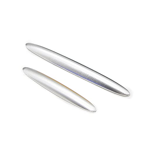 LILYY CNC Aluminium Motorrad Tank Scuff Zierleiste Seitenschutz Dekoration for BMW F650GS for Dakar F-650GS F650 GS (Color : A Set Silver) von LILYY