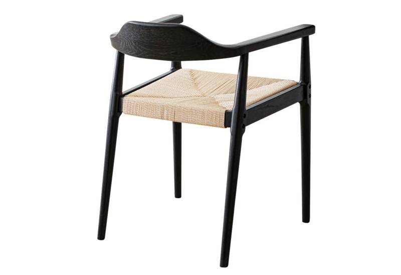 LIM HOME Esszimmerstuhl SW010 (Packung, 1 St), FSC®Eichenholzrahmen mit Sitzfläche aus Papierseil, einfache Montage von LIM HOME