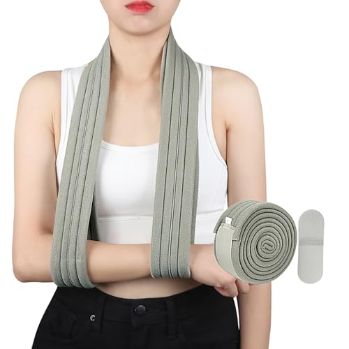 LIMEOW 1 Stück Armbinde Armschiene Armschlinge Schulterhilfe Schulterbandage Schulterstütze Ellbogen Bandage Haltungskorrektur Rücken Damen Schulter Gebrauch für die Genesung Nach Sportverletzungen LIMEOW 1 Stück Armbinde Armschiene Armschlinge Schulterhilfe Schulterbandage Schulterstütze Ellbogen Bandage Haltungskorrektur Rücken Damen Schulter Gebrauch für die Genesung Nach Sportverletzungen von LIMEOW