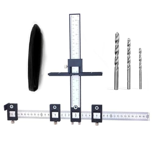 Limeow 1 Stück Bohrlehre Bohrhilfe Bohrschablone Möbelbau Bohrschablone Steckdose Dübellehre Holzdübel Bohrschablone Dübelschablone zur Montage Von Griffen Und Knöpfen an Türen Oder Schubladen Limeow 1 Stück Bohrlehre Bohrhilfe Bohrschablone Möbelbau Bohrschablone Steckdose Dübellehre Holzdübel Bohrschablone Dübelschablone zur Montage Von Griffen Und Knöpfen an Türen Oder Schubladen von LIMEOW