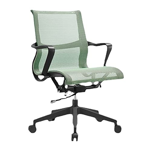 LIMIOFAQ Kinderschreibtischstuhl (Computerstühle) - Verstellbare Höhe Büro Schule Kinder Schreibtischstuhl- Ergonomische Rolling Mesh Aufgabe Studie Stuhl Für Frauen Kinder Mädchen Wohnzimmer,Green19 von LIMIOFAQ