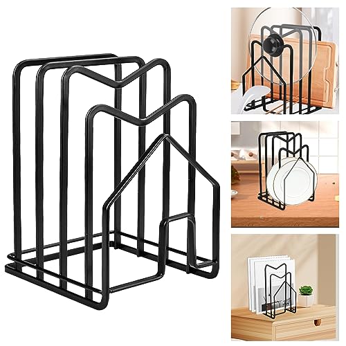 Schneidebrett Rack Schneidebrettständer Schwarz Schneidebrett Halter Ständer Schneidebrett Halterung Topfdeckelhalter Schneidebrett Organiser Ständer Topfpfannendeckel Halter für Küche Schneidebrett Rack Schneidebrettständer Schwarz Schneidebrett Halter Ständer Schneidebrett Halterung Topfdeckelhalter Schneidebrett Organiser Ständer Topfpfannendeckel Halter für Küche von LIMITADA