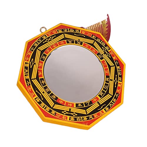 LIMKOO Bagua-Spiegel Home Feng Shui Spiegel Charme Energie Home Decor Lucky Chinese Feng Shui Convex Convex Spiegel Bagua 3 Größen verfügbar for viel Glück Business-Bagua-Spiegel (Size : 16cm) von LIMKOO