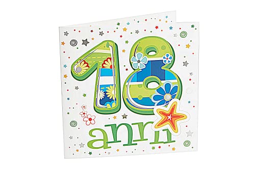 LINA OFFICINE GRAFICHE CREATIVE Glückwunschkarte zum 18. Geburtstag, für Freunde, Jugendliche, interaktive Grußkarte mit Sensor, niedliches Sound von Trommelrolle und Lied von Entry of The Gladiator LINA OFFICINE GRAFICHE CREATIVE Glückwunschkarte zum 18. Geburtstag, für Freunde, Jugendliche, interaktive Grußkarte mit Sensor, niedliches Sound von Trommelrolle und Lied von Entry of The Gladiator von LINA OFFICINE GRAFICHE CREATIVE