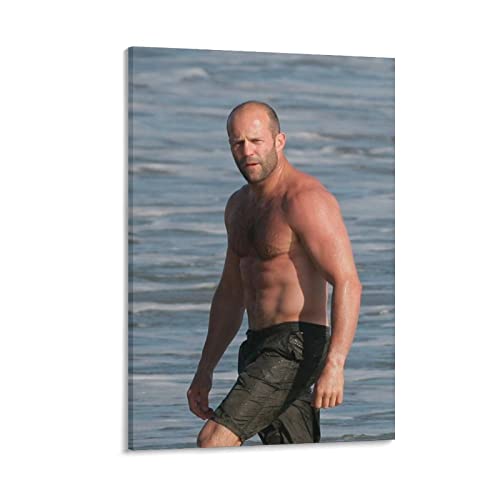 Jason Statham Schauspieler-Poster (3) Leinwand-Wandkunst-Poster, dekorativ, moderner Druck, Bild, Kunstwerke, Poster, 30 x 45 cm von LINBAI