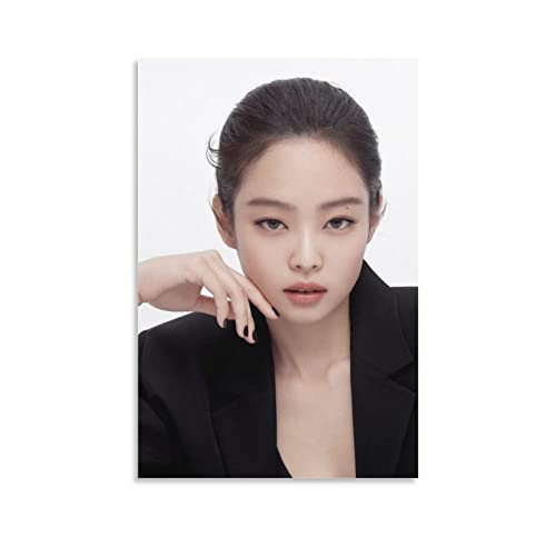 Poster der koreanischen Sängerin Jennie Kim (6) Poster Gemälde Leinwand Wandkunst Wohnzimmer Poster Gemälde 30 x 45 cm von LINBAI