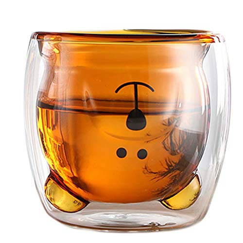 Sweet Coffee Mugs Tea Milk Cute Bear beer Panda Espresso Cups Mugs Double-Walled Insulated Glasses Birthday Gifts von LINCMAN