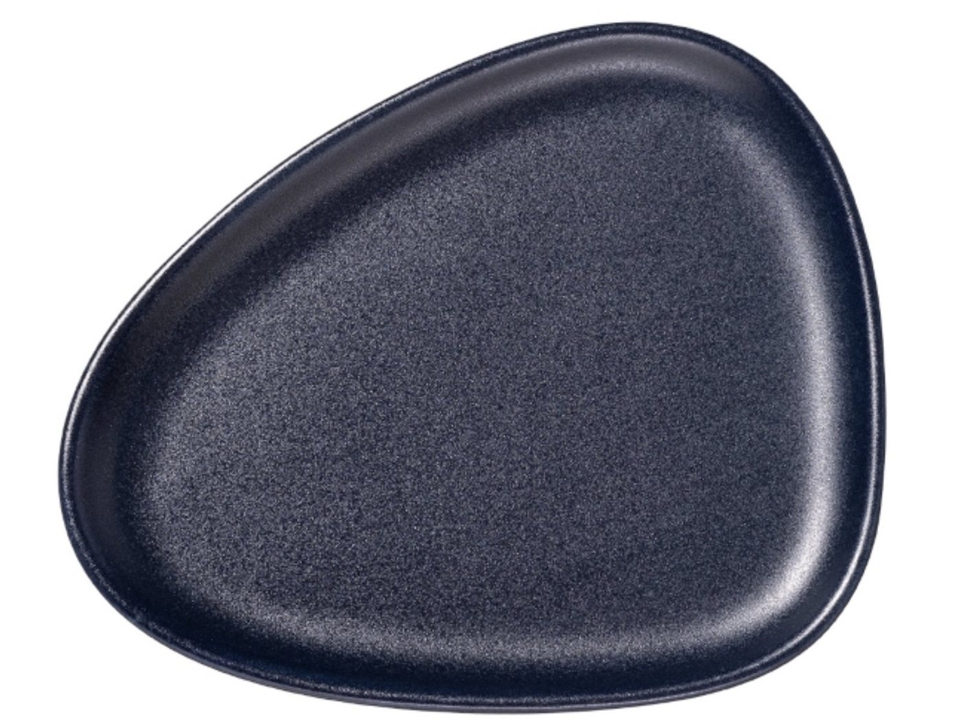 LIND DNA Dessertteller Curve Stoneware Frühstücksteller navy blue von LIND DNA