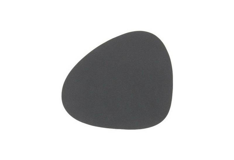 LIND DNA Glasuntersetzer Glasuntersetzer Curve 11x13 cm Nupo anthrazit 9811 von LIND DNA