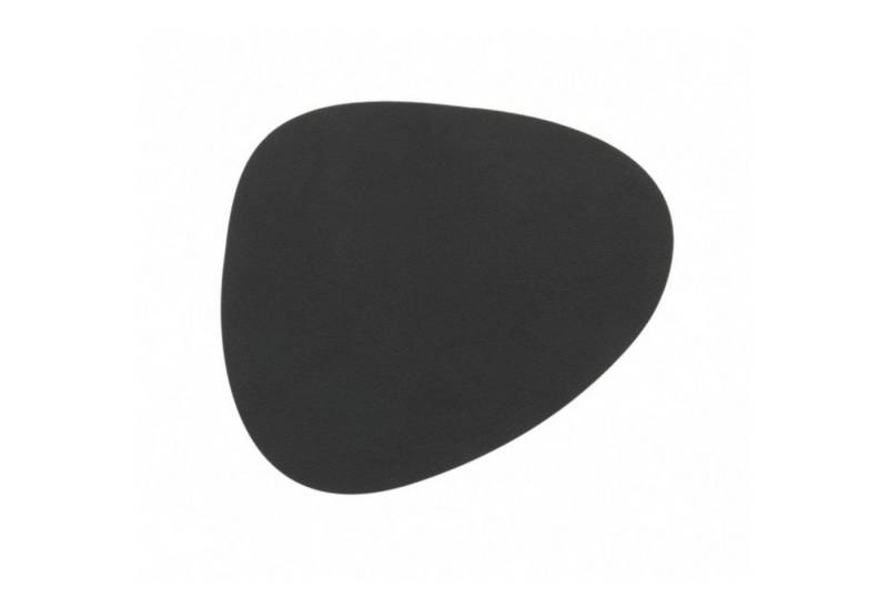 LIND DNA Glasuntersetzer Glasuntersetzer Curve 11x13 cm Nupo schwarz 981797 von LIND DNA