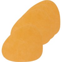 Lind DNA - Glasuntersetzer Curve, Nupo burned curry (4er-Set) von Lind DNA