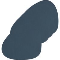 Lind DNA - Glasuntersetzer Curve, Nupo dunkelblau (4er-Set) von Lind DNA