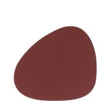 Lind DNA - Glasuntersetzer Curve, Nupo rot von Lind DNA
