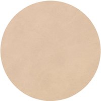Lind DNA - Glasuntersetzer rund Ø 10 cm, Nupo sand von Lind DNA