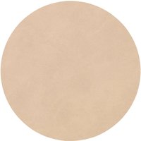 LindDNA - Glasuntersetzer rund Ø 10 cm, Nupo sand von LindDNA