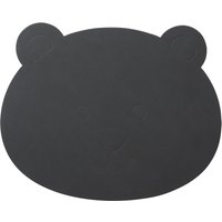 Lind DNA - Kinder-Tischset Bär, Nupo anthrazit von Lind DNA