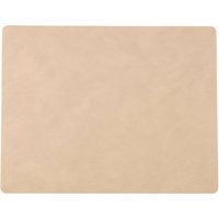 Lind DNA - Tischset Square L 35 x 45 cm, Nupo sand von Lind DNA